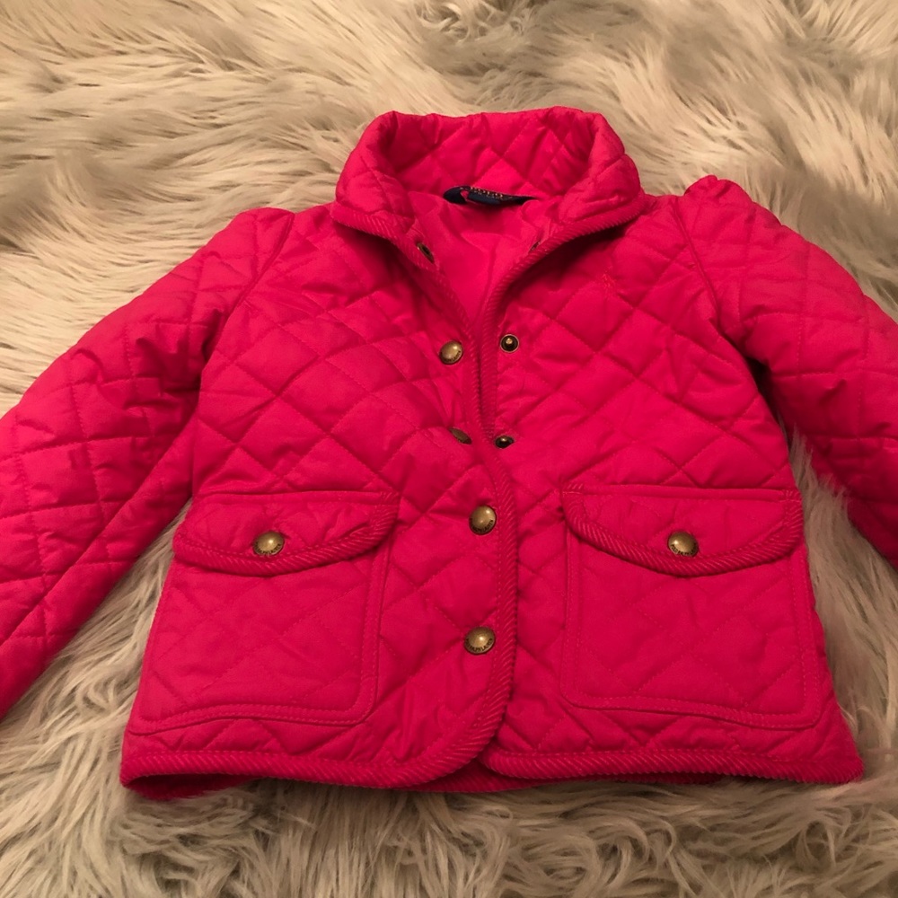 Polo by Ralph Lauren girl light spring jacket pink
